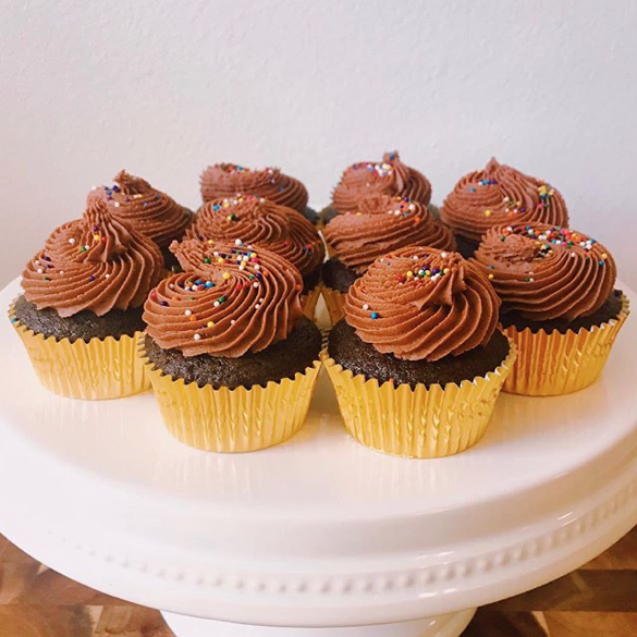 Double Chocolate Vegan Cupcakes